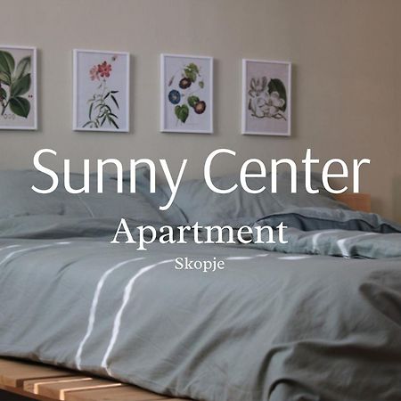 Sunny Center Apartment Skopje Eksteriør billede