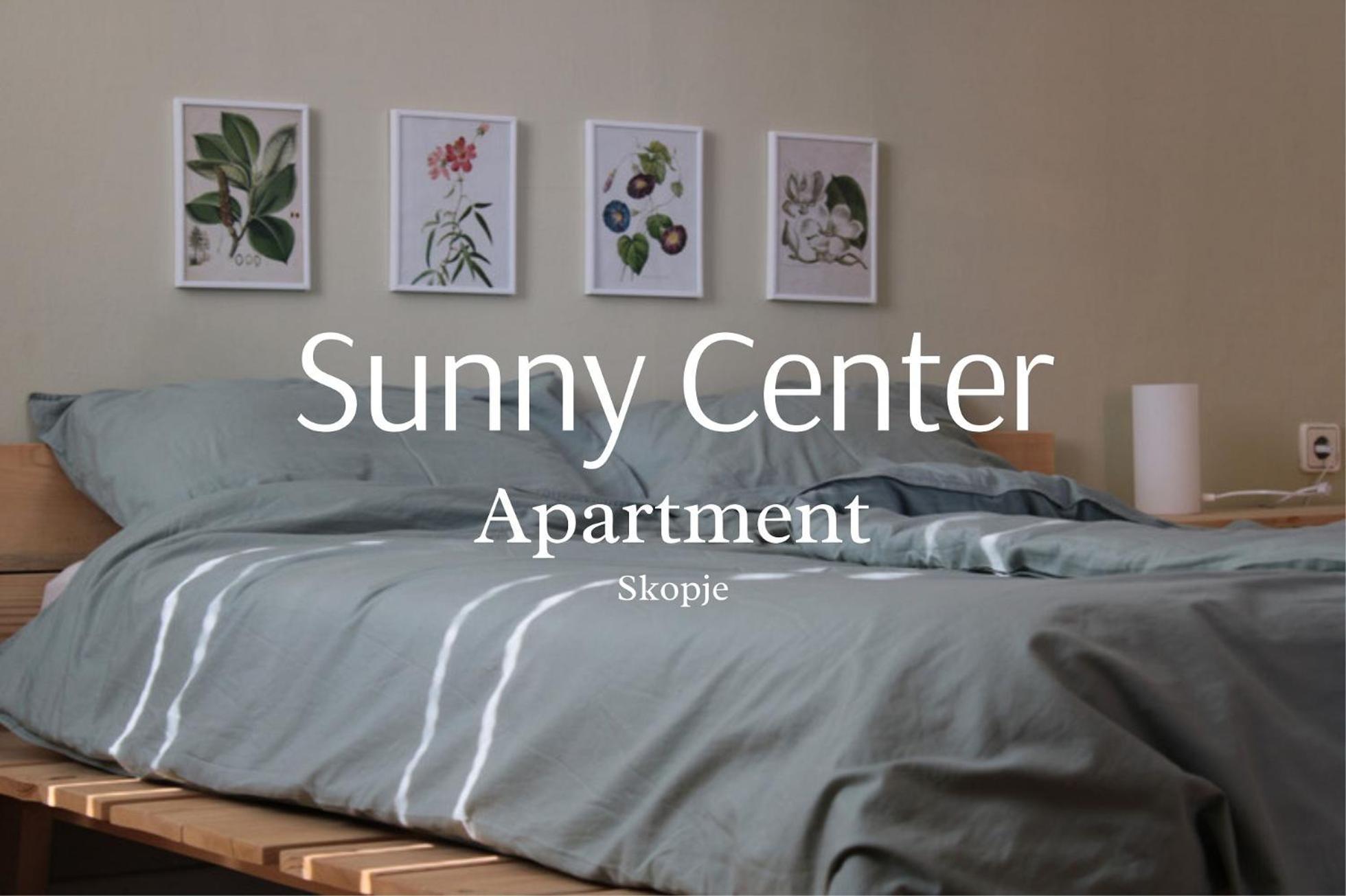 Sunny Center Apartment Skopje Eksteriør billede